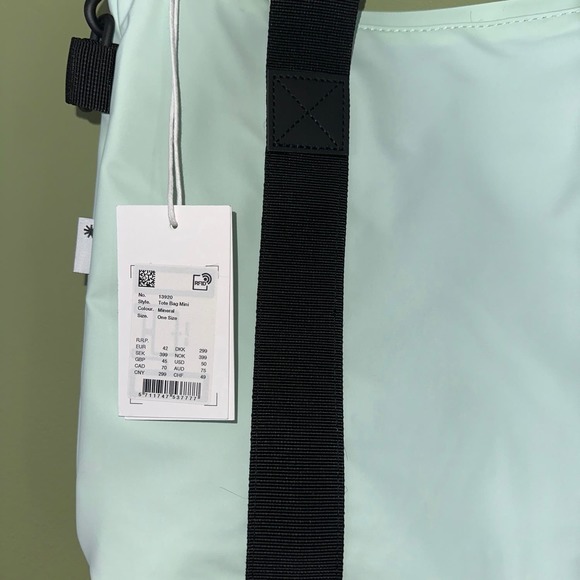 Rains Tote Bag Mini Mineral - Picture 5 of 5